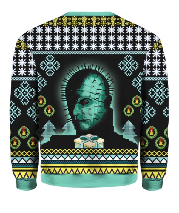 Pinhead Hellraiser We Have Such Gfts To Show You Christmas Sweater 2