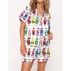 Queen Elizabeth II Rainbow Pajama Set 1