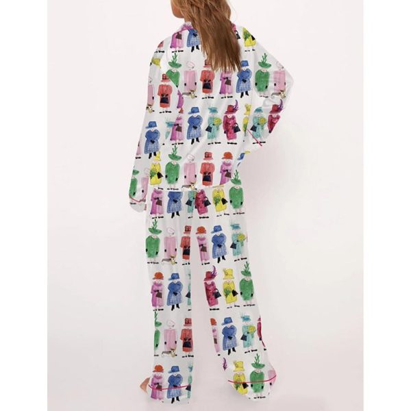 Queen Elizabeth II Rainbow Pajama Set 3