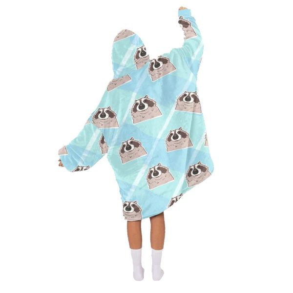 Raccoon Blanket Hoodie 2