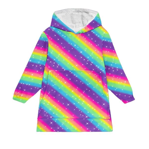 Rainbow Blanket Hoodie