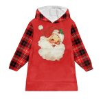 Retro Santa Blanket Hoodie