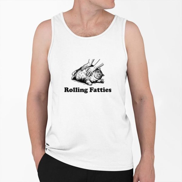 Rolling Fatties Cat Shirt 0 6