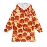 Round Taco Blanket Hoodie