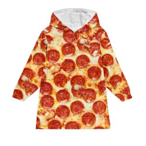 Round Taco Blanket Hoodie 1