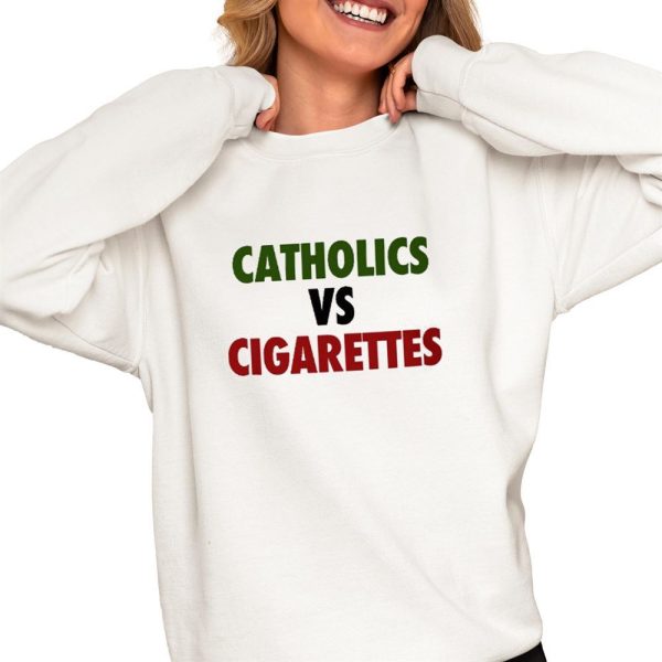 Ryan Cotter Catholics Vs Cigarettes Shirt 0 4