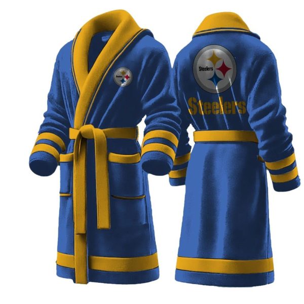 Steelers Luxurious Comfort Bathrobe 2