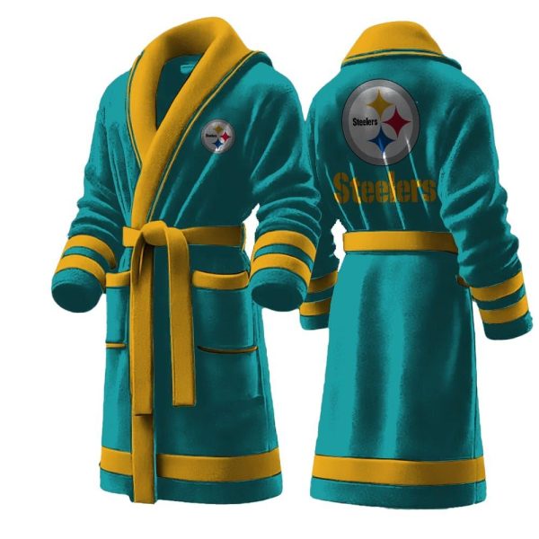 Steelers Luxurious Comfort Bathrobe 6