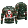 Straight Outta North Pole Santa Christmas Sweater 1 1