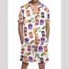 Taco Satin Pajama Set For Men 1