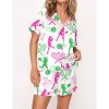 Tennis Satin Pajama Set For Women 1