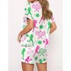 Tennis Satin Pajama Set For Women 2