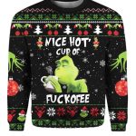 The Grnch Nice Hot Cup Of Ugly Christmas Sweater