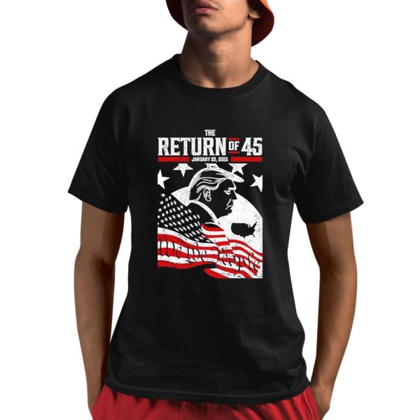 The Return Of 45 We The People Trump Shirt 1 1