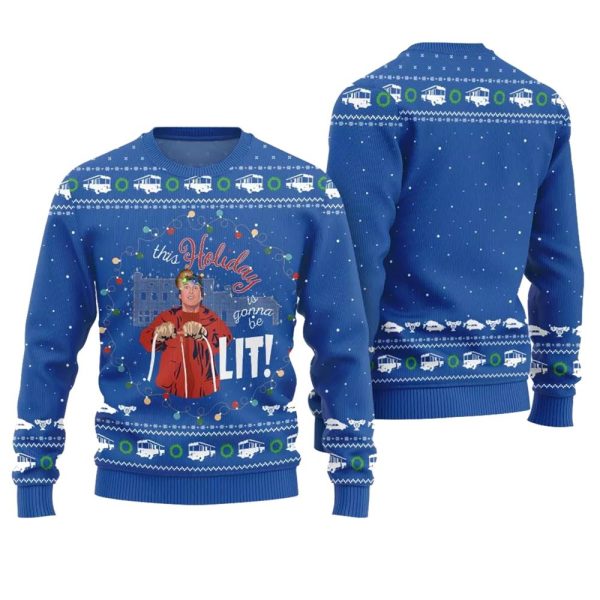 This Holiday is Gonna Be Lit Griswold Christmas Sweater 1 1