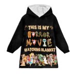 This Is My Horror Movies Watching Blanket Blanket Hoodie