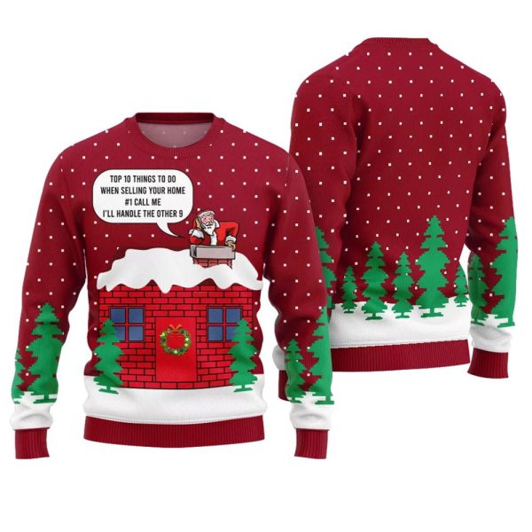 Top 10 Things To Do When Selling Your Home Ugly Christmas Sweater 1 2