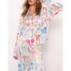 Trendy Watercolor Bows Pajama Set 2