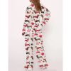 Valentine Dachshund Dog Pajama Set 3