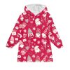 Valentine Gnomies Blanket Hoodie 1