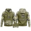 Vikings Day Salute To Service Hoodie