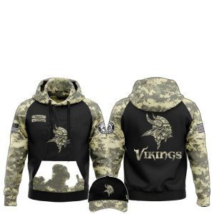 Vikings Veterans Day Hoodie