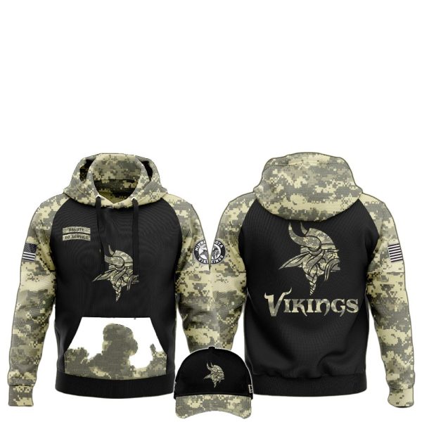 Vikings Veterans Day Hoodie