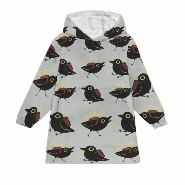 Walden the Crow Blanket Hoodie 1