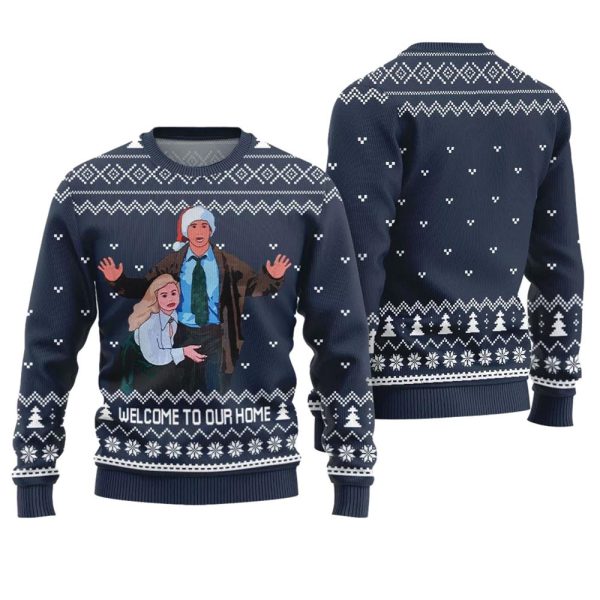 Welcome To Our Home Griswold Family Christmas Sweater 1 1