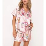 Western Cowgirl Style Pajama Set