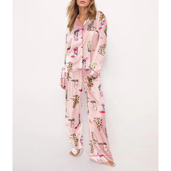 Western Cowgirl Style Pajama Set 3