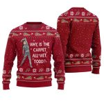 Why Is This Carpet All Wet Todd Ugly Christmas Sweater
