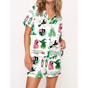 Wicked Musical Movie Satin Pajama Set For Women 1