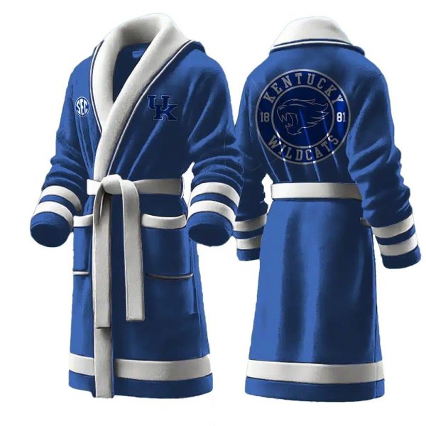 Wildcats Luxurious Comfort Bathrobe 4