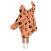 Witch Halloween Music Blanket Hoodie 2