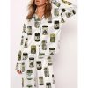 Womens Canned Pickles Pajama Set 1