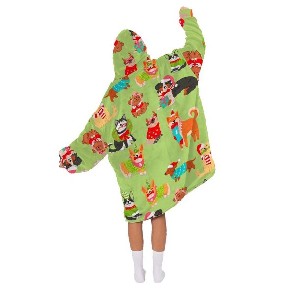 Xmas Dog Blanket Hoodie 2