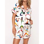 Yoga Mom Pajama Set For Women