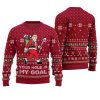 Your Hole Is My Goal Golf Ugly Christmas Sweater 1 1