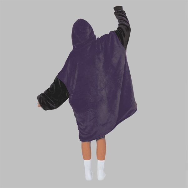 Baltimore Football Blanket Hoodie 2