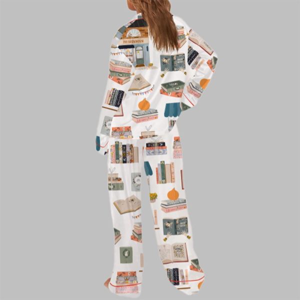 Book Lovers Pajama Set For Women 3