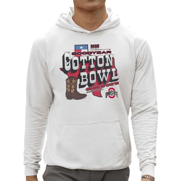 Buckeyes College Football Playoff 2025 Goodyear Cotton Bowl Classic Shirt 0 5