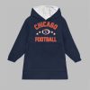 Chicago Football Blanket Hoodie 1