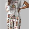 Dachshund Casual Pajama Set For Women 1