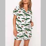 Eagles Football Print Pajama Set