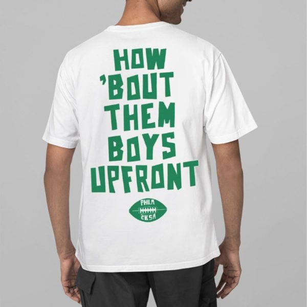 Eagles Saquon Barkley 2K SA How About Them Boys Upfront Shirt 6