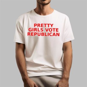 Elizabeth Barcohana Pretty Girls Vote Republican Shirt 1