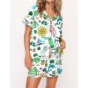 Florida Hand Pajama Set For Women 1