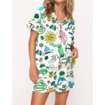 Florida Hand Pajama Set For Women