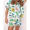 Florida Hand Pajama Set For Women 2